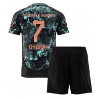 Maglia Calcio Bayern Munich Serge Gnabry #7 Seconda Divisa Bambino 2024-25 Manica Corta (+ pantaloncini)